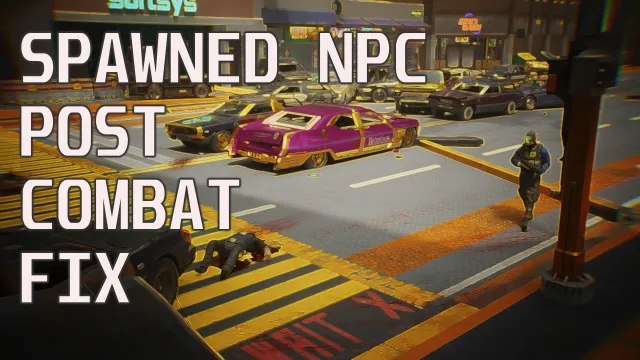 生成NPC战斗后修复