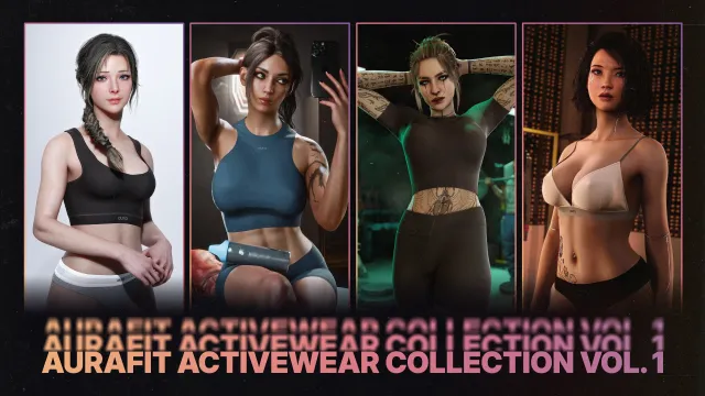 AuraFit运动服饰系列 第1卷 作者:Gabriela