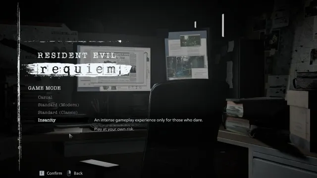 RE9 新游戏 真正的疯狂 存档文件