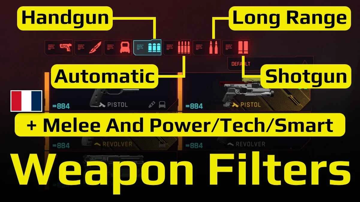 更多武器筛选 3.0