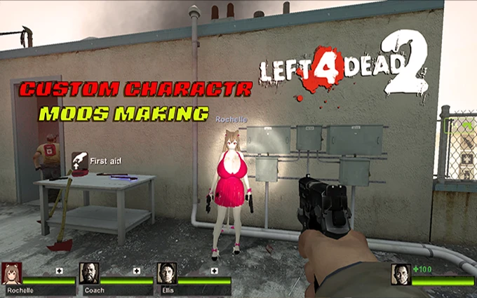 L4D2动画尾巴女性替换佐伊