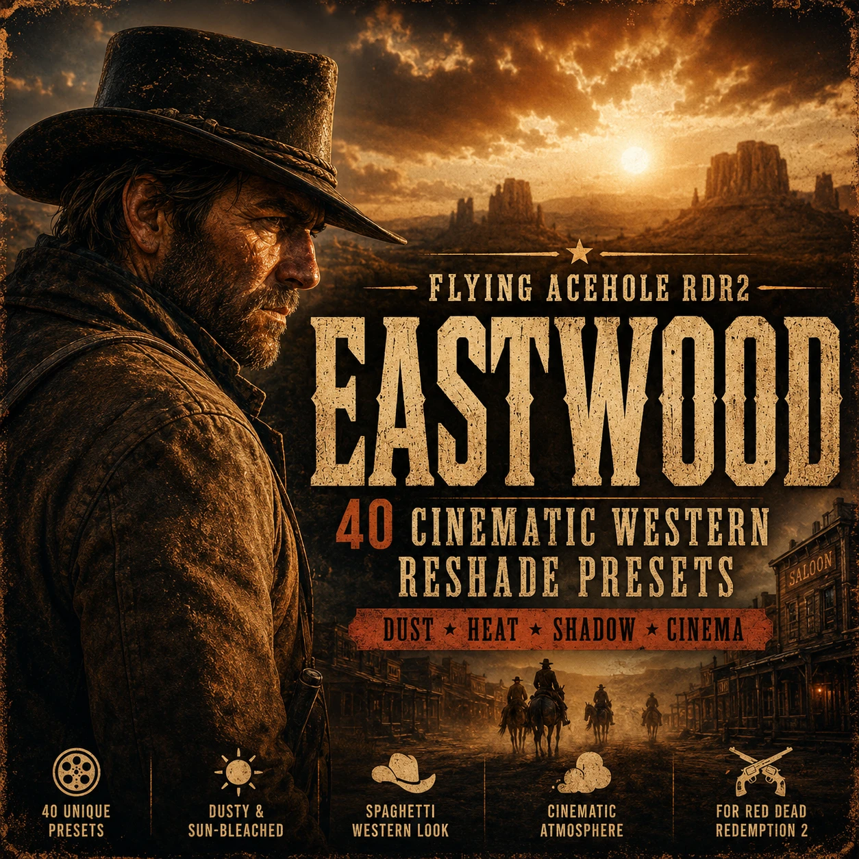 飞行王牌 RDR2 伊斯特伍德