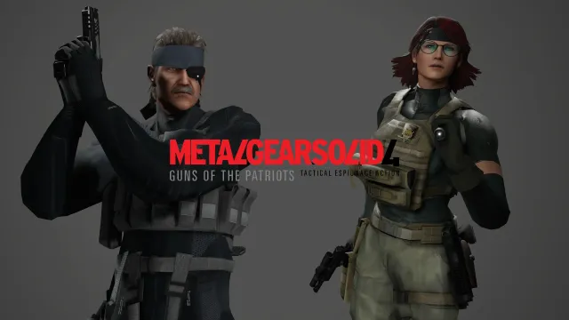 MGS4 老蛇 - 梅丽尔·西尔弗伯格