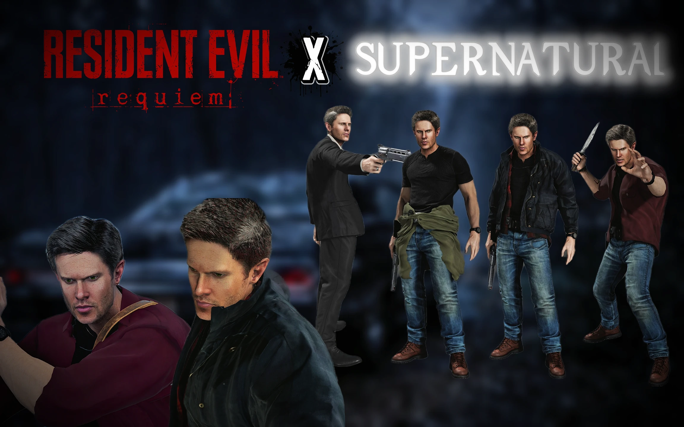 Supernatural - 迪恩·温彻斯特 - 詹森·阿克斯 MOD 包