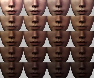 Dalishious 皮肤色调