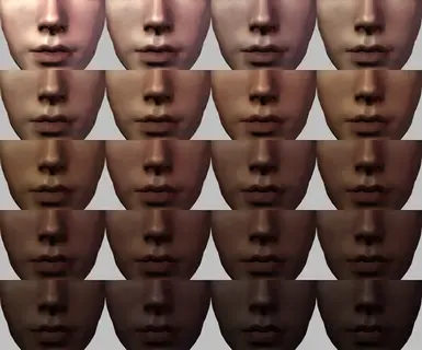 Dalishious 皮肤色调