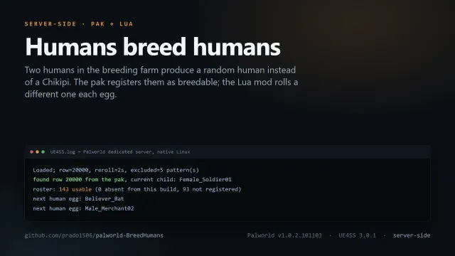 BreedHumans - 两个人类制造一个人类