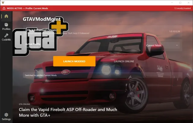GTA V 模组互换管理