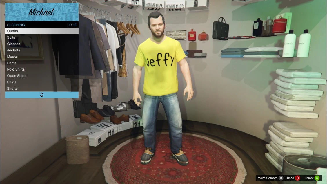 Jeffy衬衫 适合迈克尔