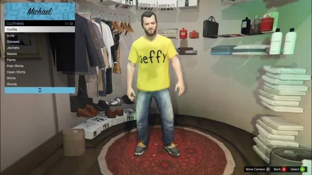 Jeffy衬衫 适合迈克尔