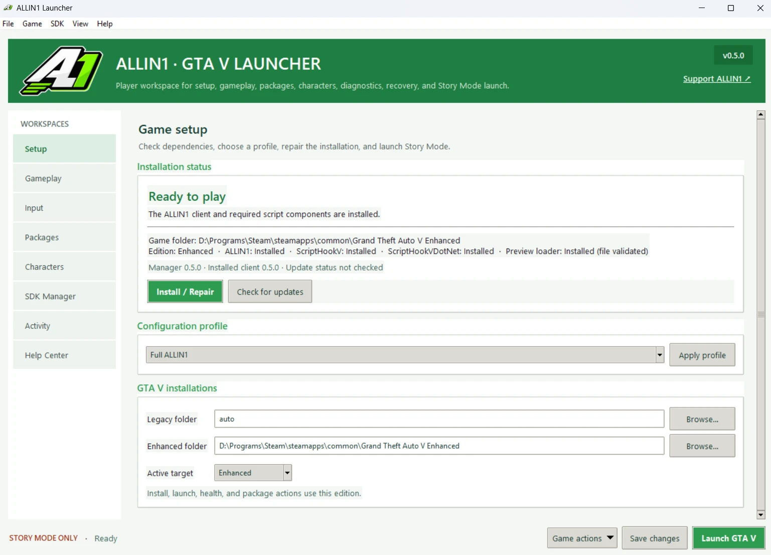 ALLIN1 Mod Manager
