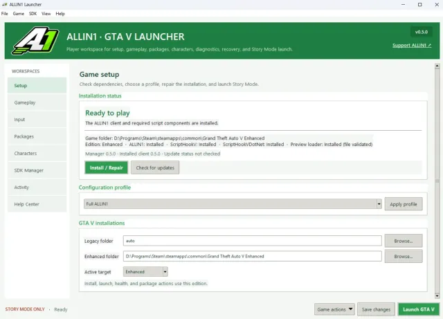 ALLIN1 Mod Manager