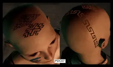 头皮纹身与剃发设计