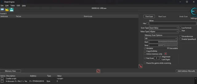 Cheat Engine 表格 - Skell 信用点与武器切换