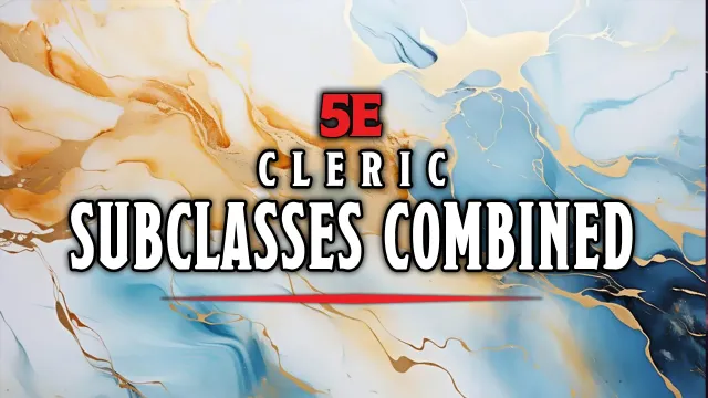 5e 牧师子职业合集