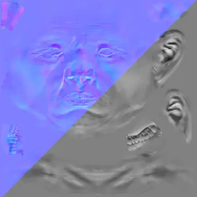 DA法线贴图转换Photoshop动作