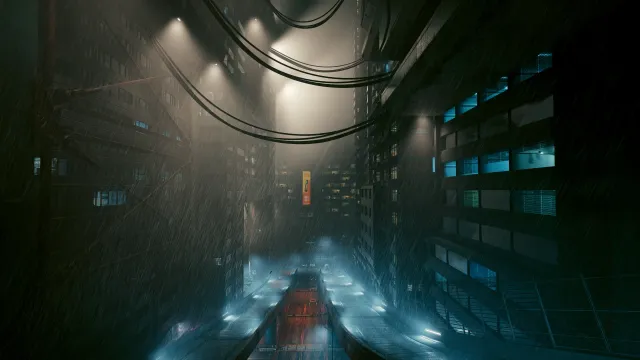 快速的雨滴贴图与远景阴影