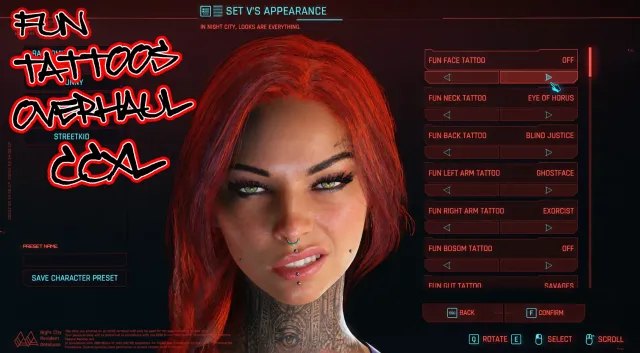 Fun Tattoos Overhaul VTK CCXL - Fem V