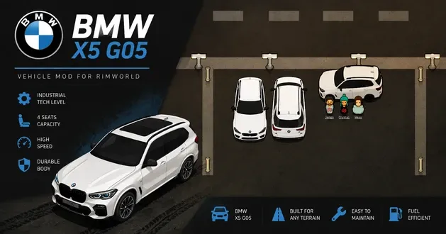 MOD HE-BMW X5 G05 2018-2023 for Rimworld