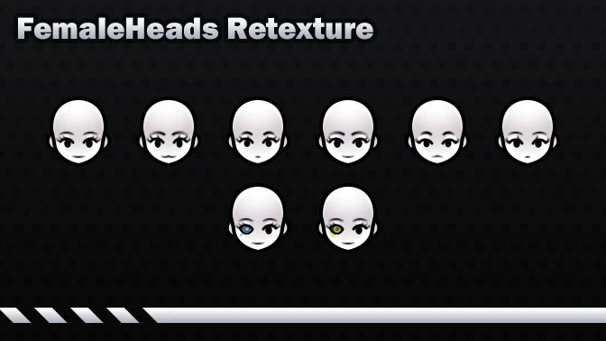 FemaleHeads Retexture (Redux)