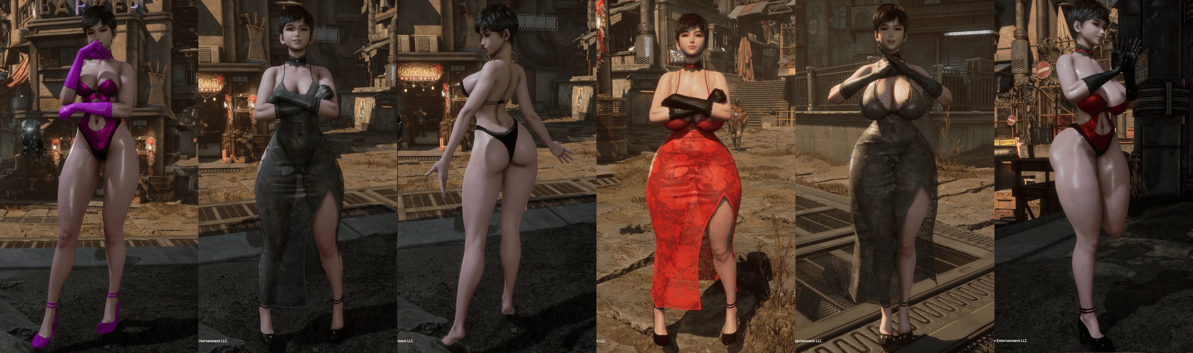 瑟琳娜 烟熏女神