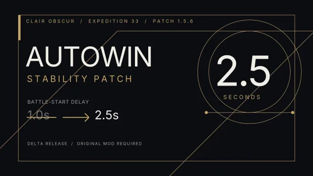 AutoWin（即时胜利）- 1.5.6 稳定性补丁