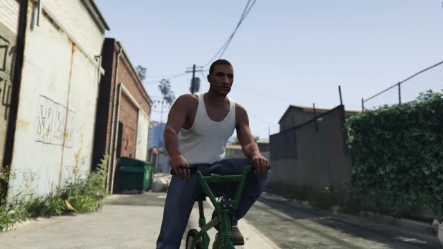 自定义男性角色 MP ''Carl Johnson'' (MENYOO)