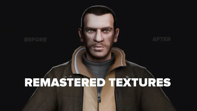 Remastered Niko - Remastered textures Playerped.rpf