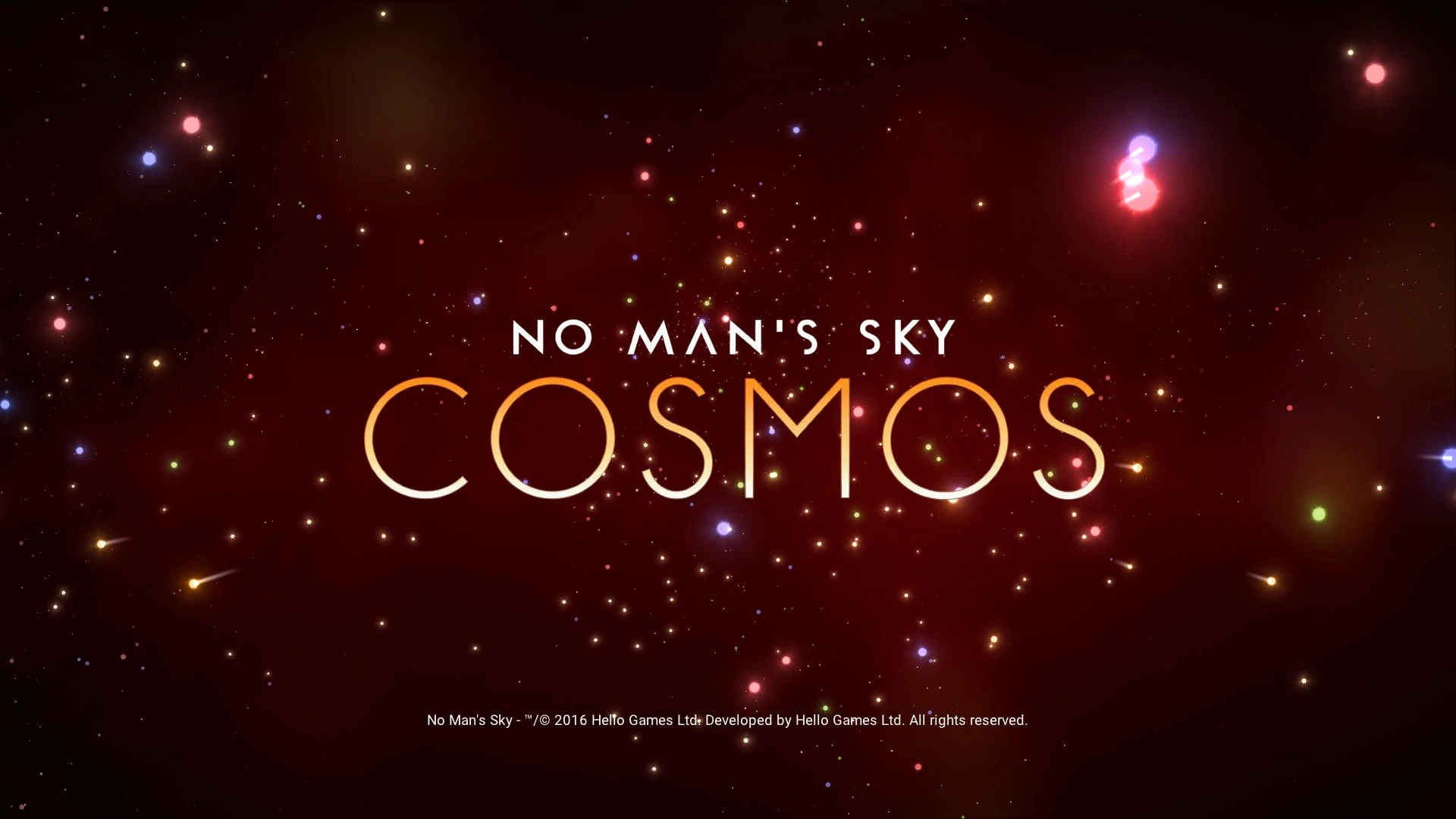 COSMOS 启动画面标志