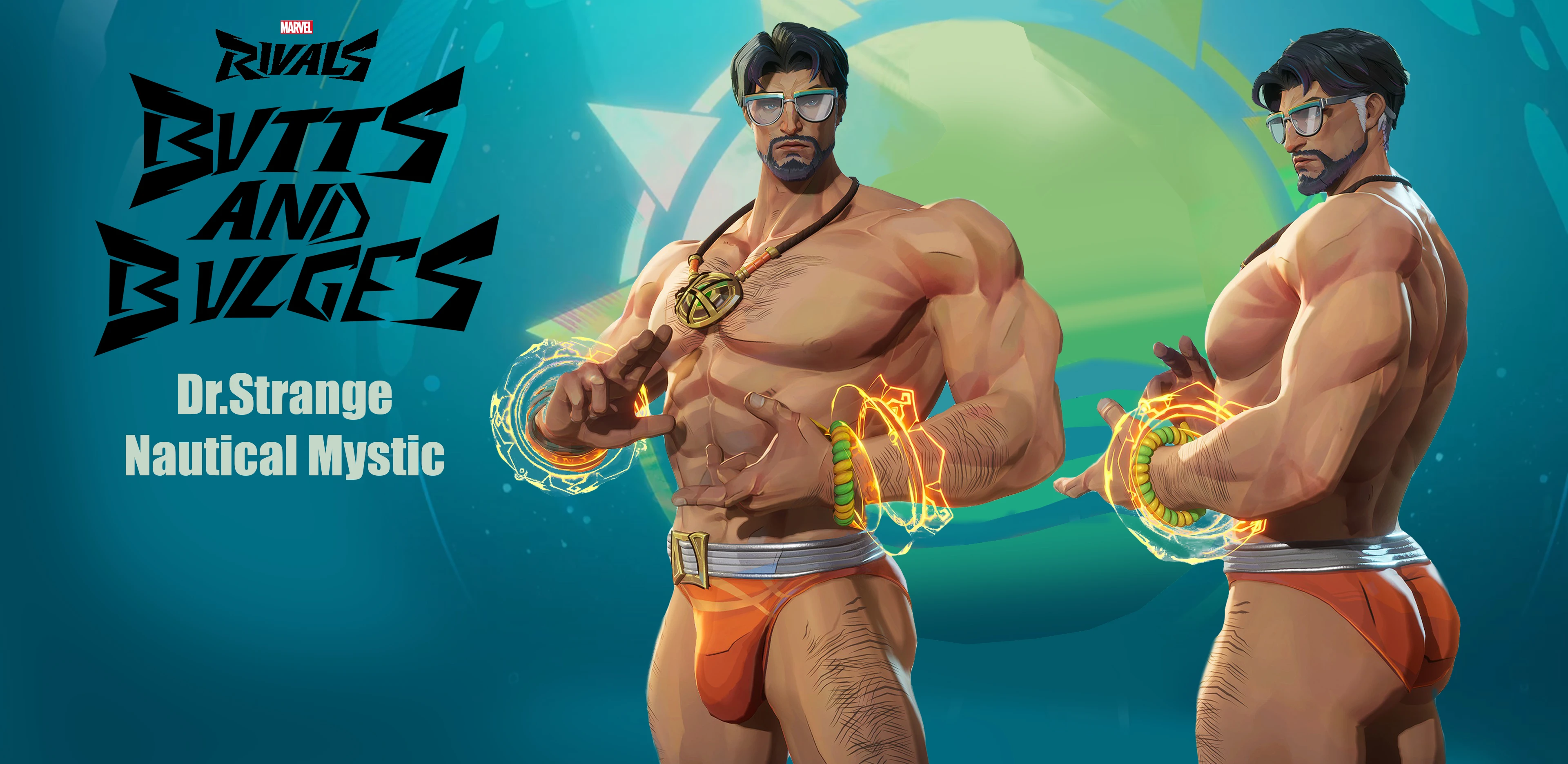 Butts and Bulges with physics - Dr.Strange Nautical Mystic