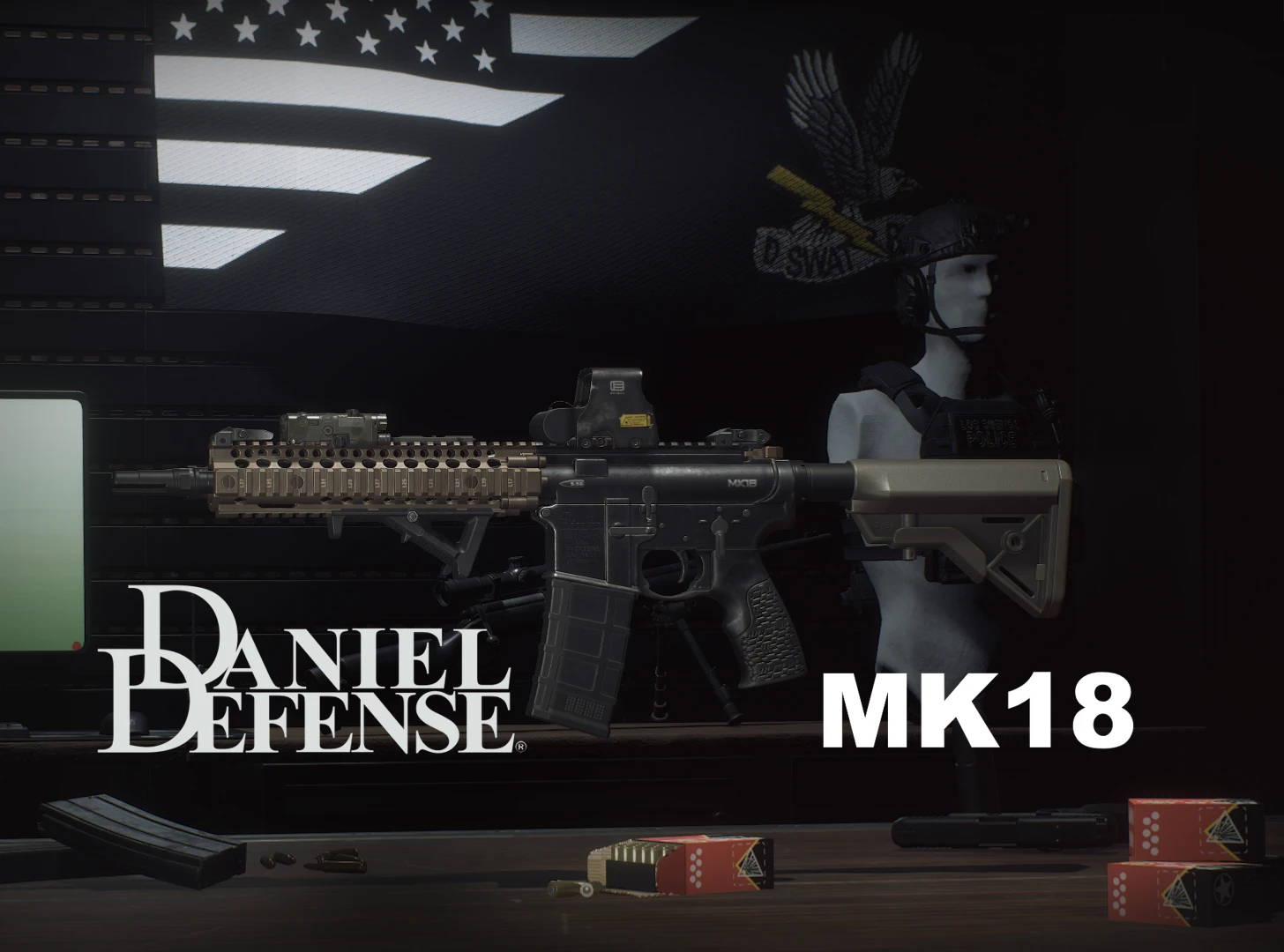 Daniel Defense MK18 定制版