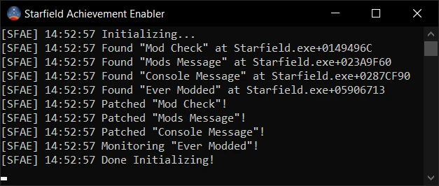 Starfield成就解锁器
