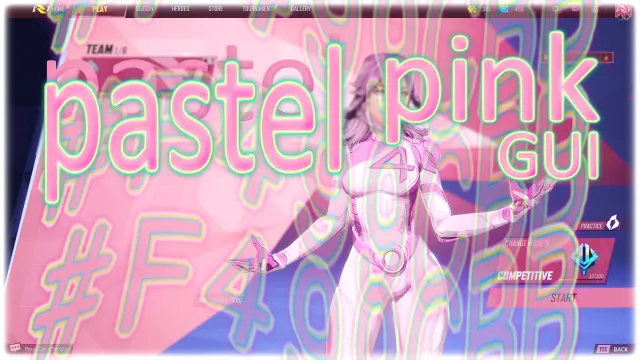 Pastel Pink UI - 完整界面模组(第9赛季)