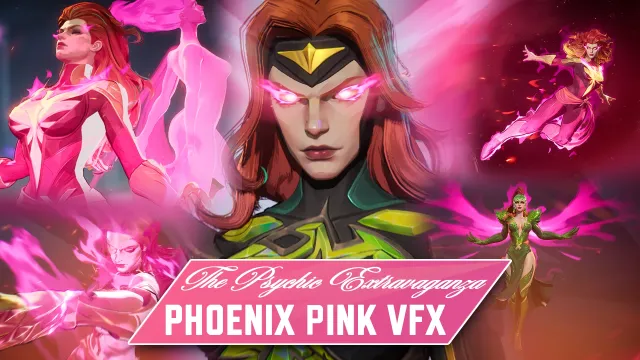 Psychic Phoenix - 粉色特效