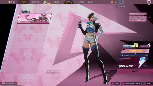 Sparkle Pink UI(蝴蝶)S9