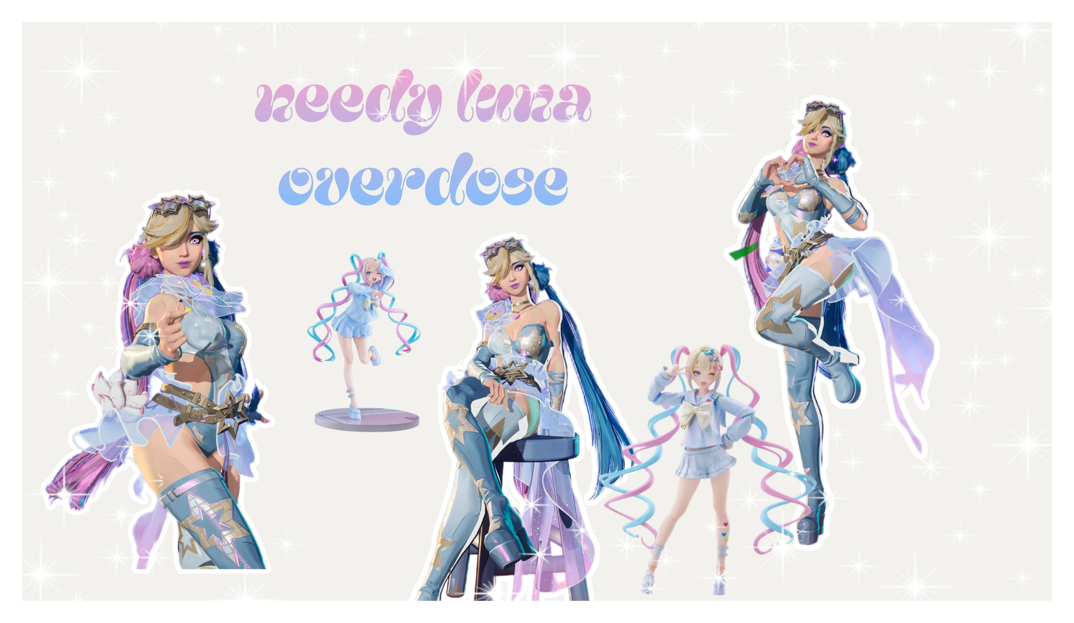 Needy Luna Overdose - Luna Snow