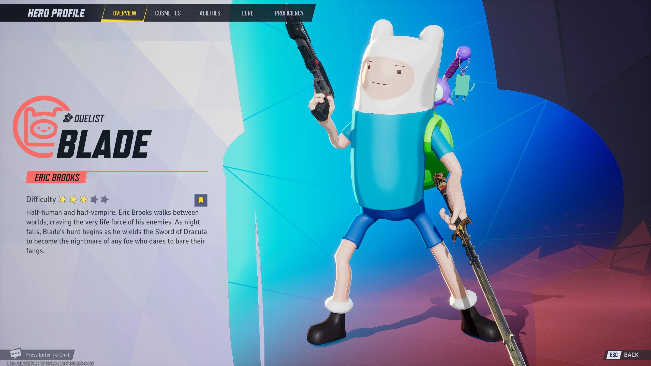 Finn the Human - Blade - Mesh-AltSkins-Icons-Audio-Accessory