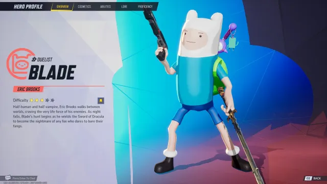 Finn the Human - Blade - Mesh-AltSkins-Icons-Audio-Accessory