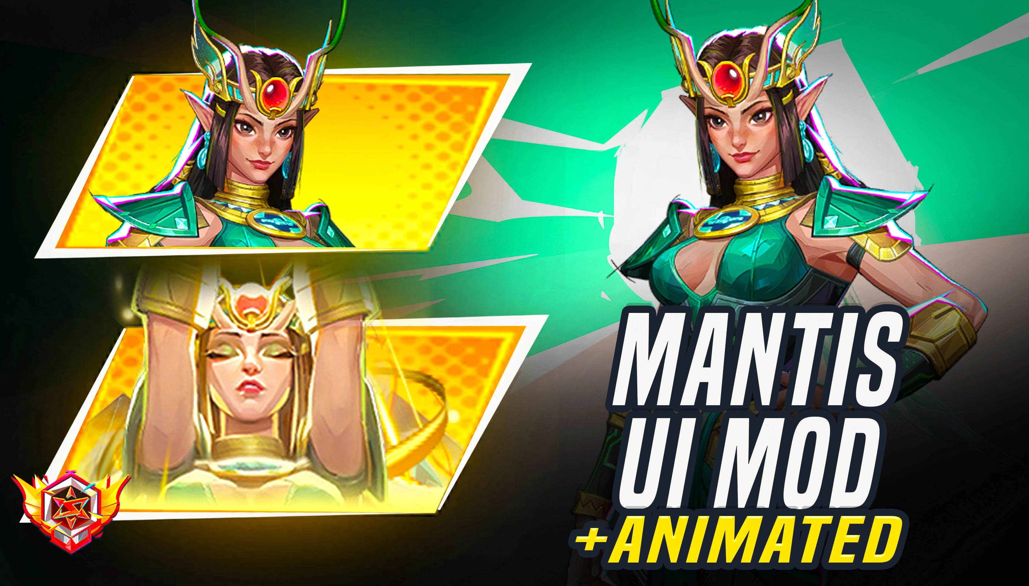 MANTIS Akkaban Acolyte UI mod ( WITH ANIMATED LORD )