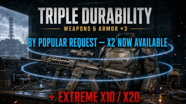 武器和护甲耐久度 x3 x10 x20 - 三种版本