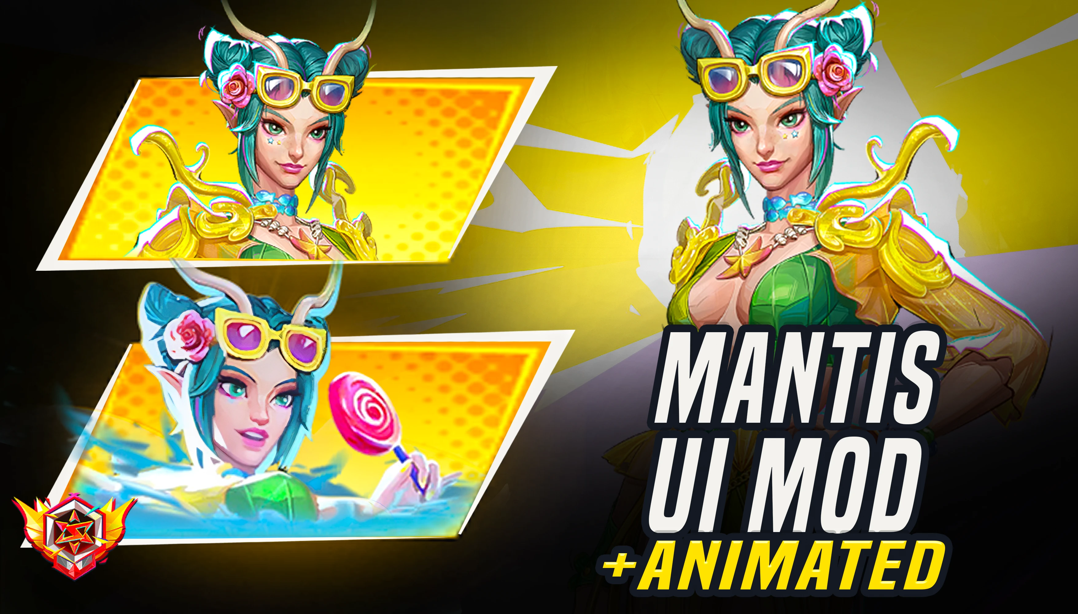 MANTIS 海洋和谐UI模组(含动画主神)