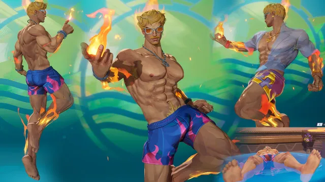 Human Torch Summer Hunk V2