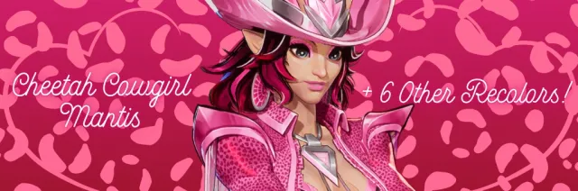 InsomniacInPink的猎豹牛仔螳螂 - （含6种换色）