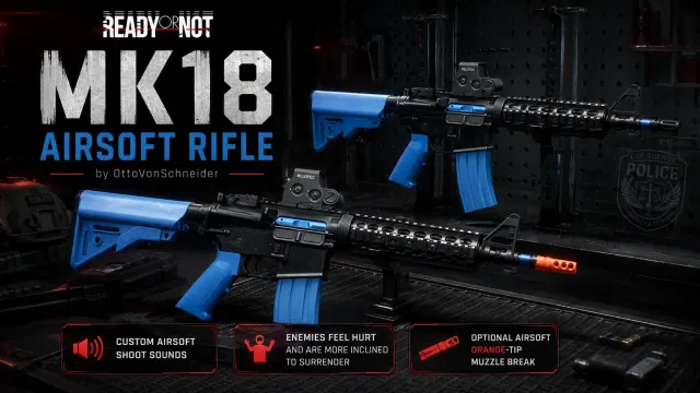 MK18 空气软枪（低致命性）