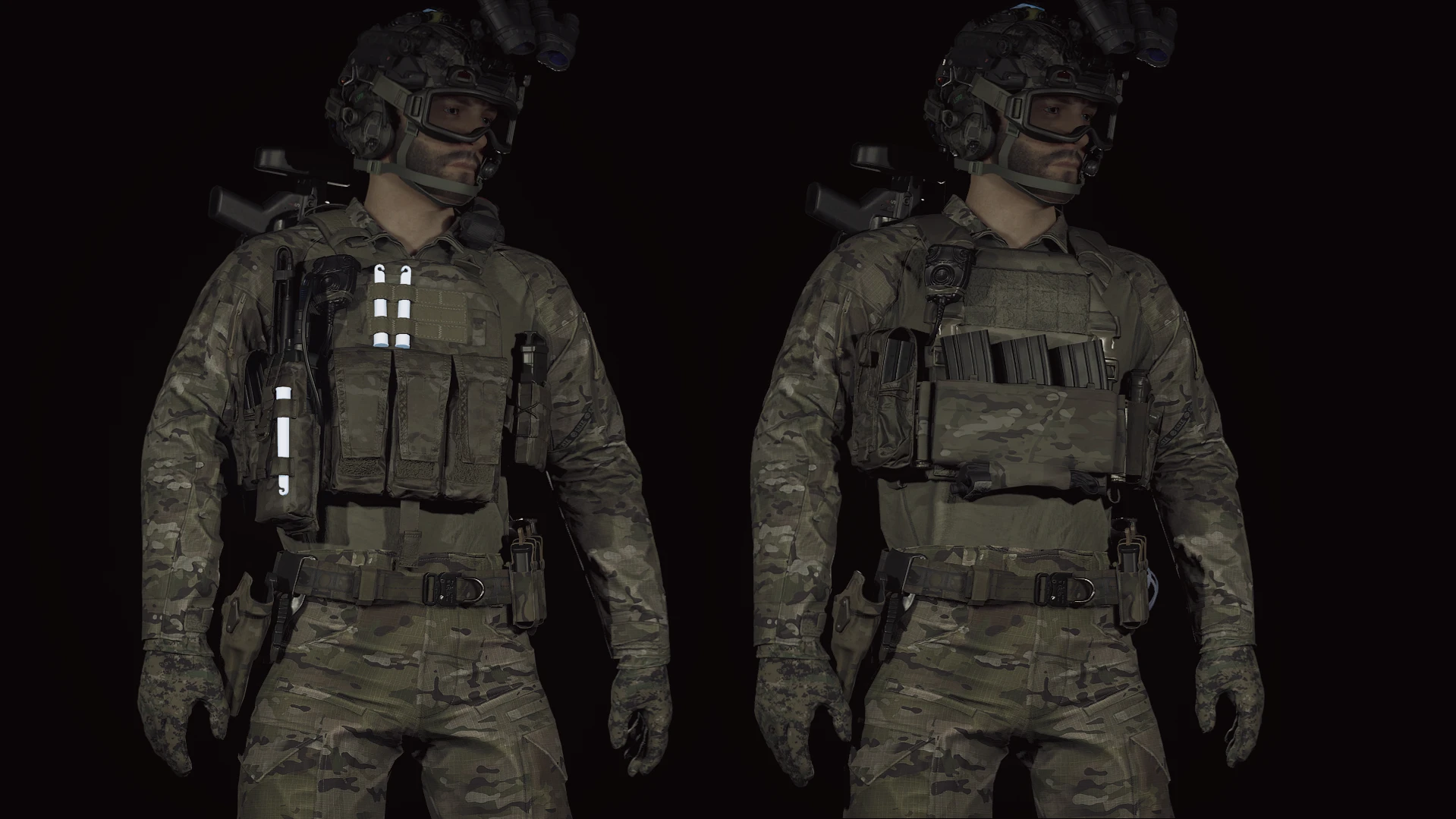 Desaturated Vanilla Vests