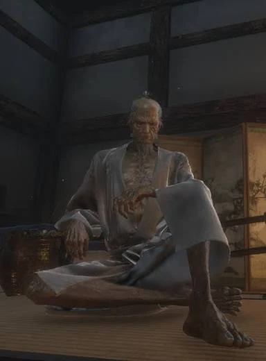 Isshin Ashina's (Shura isshin) casual swag sidestep dodge