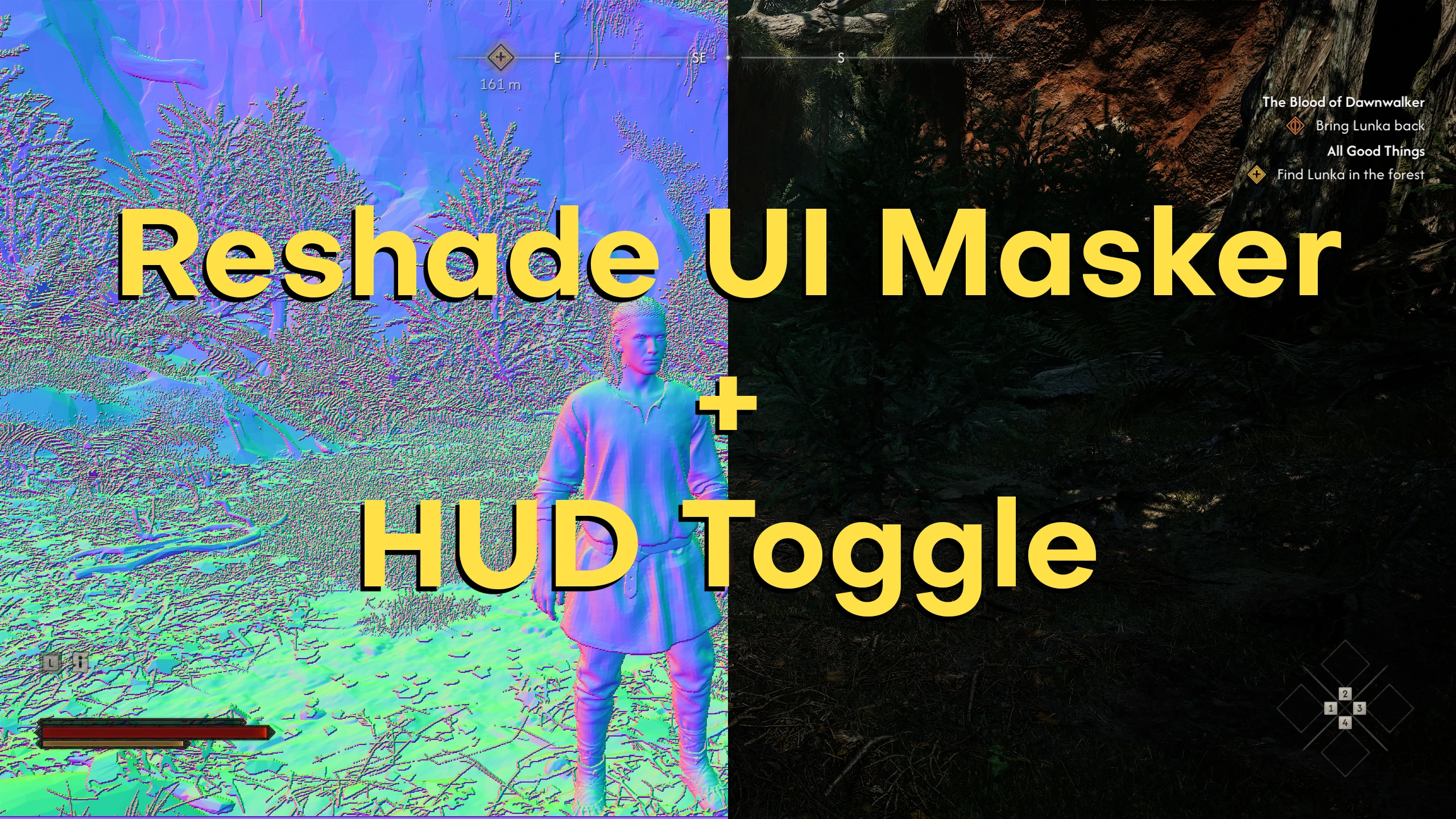 Reshade UI遮罩 (REST) 与HUD开关