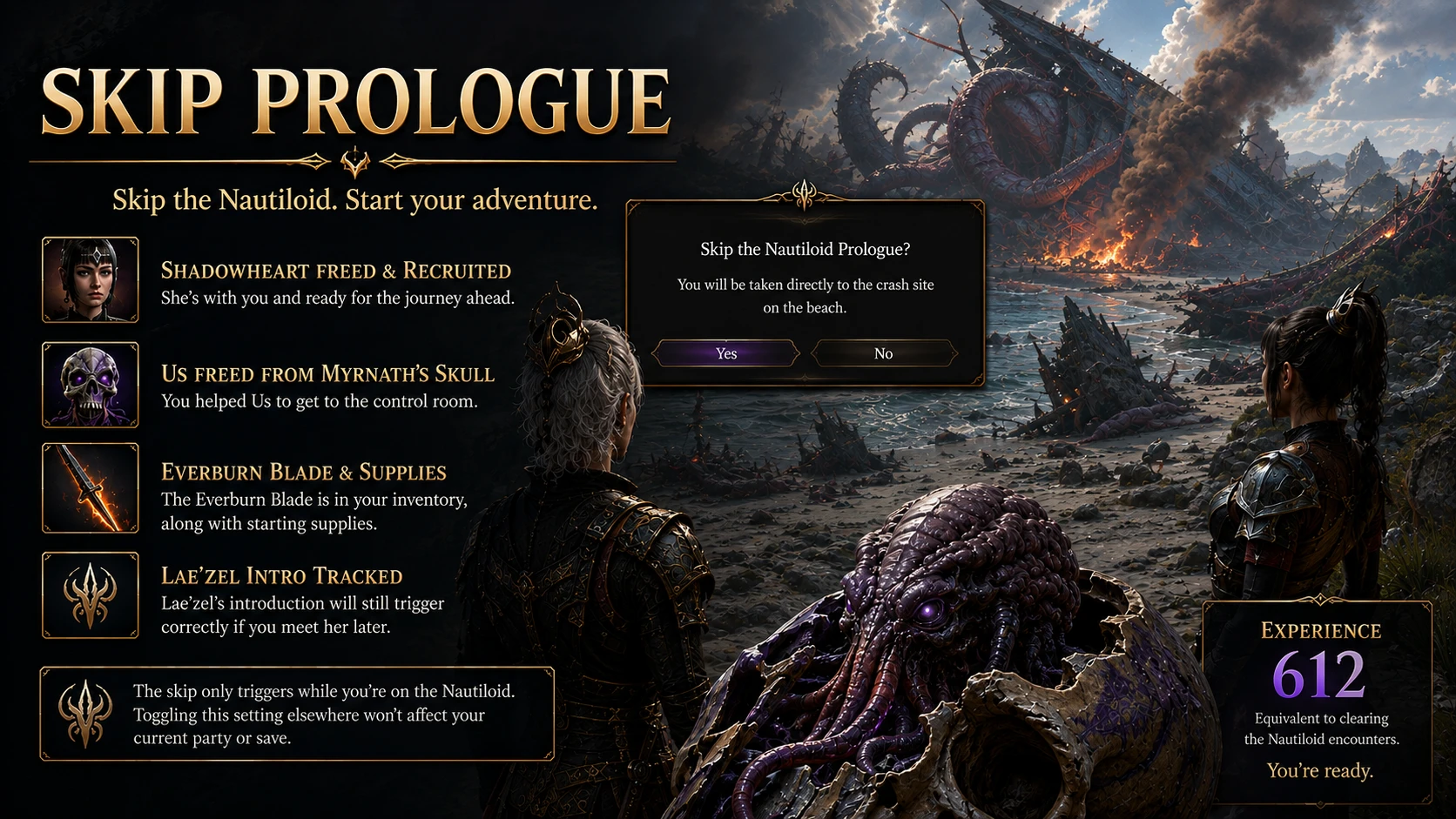 Skip Prologue