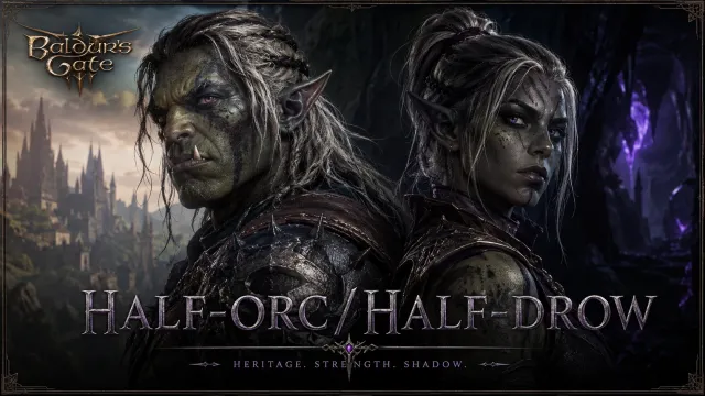 Half-Orc Half-Drow