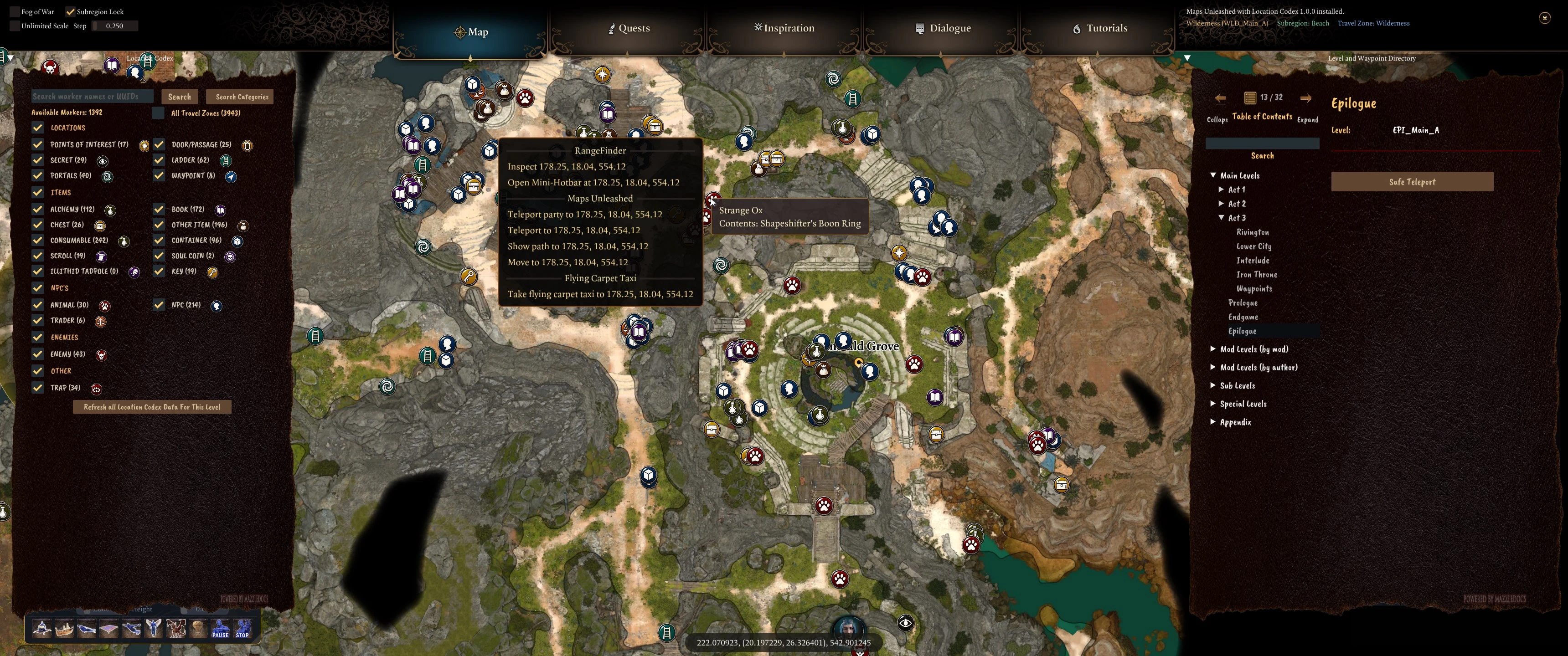 Mazzle's Maps Unleashed with Location Codex